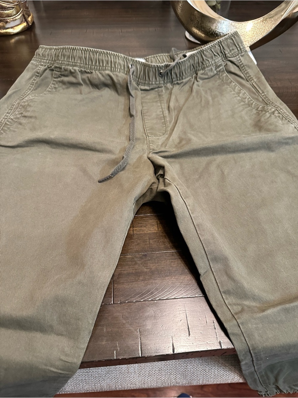 GAP Olive Green Drawstring Joggers